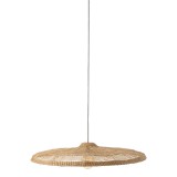 LAMP SHADE FLAT SEAGRASS NATURAL 100 - HANGING LAMPS